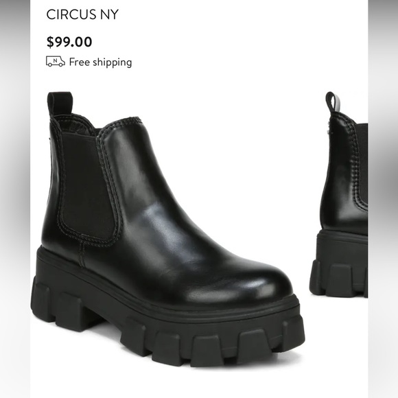 Circus by sam eldelman womans darielle ankle boot chunky - Picture 1 of 7